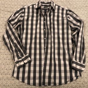 Calibrate checkered dress shirt.